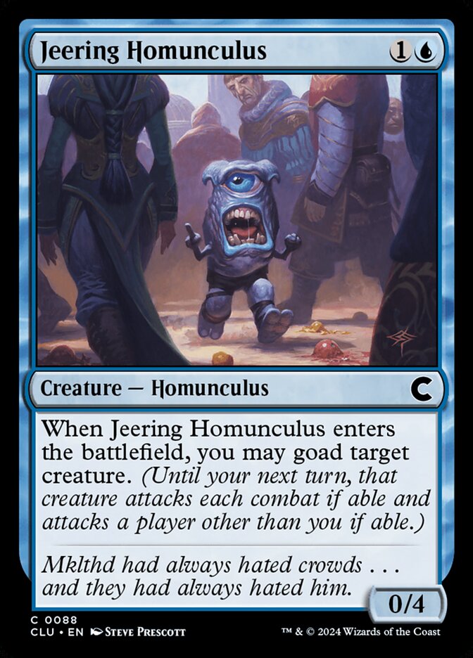 Jeering Homunculus (88) - Ravnica: Clue Edition (CLU)