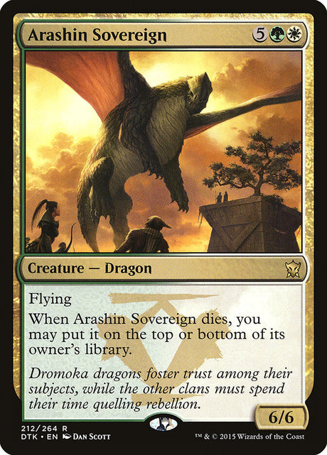 Arashin Sovereign (212) - Dragons of Tarkir (DTK)