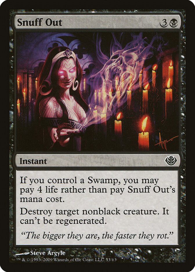 Snuff Out (53) - Duel Decks: Garruk vs. Liliana (DDD)