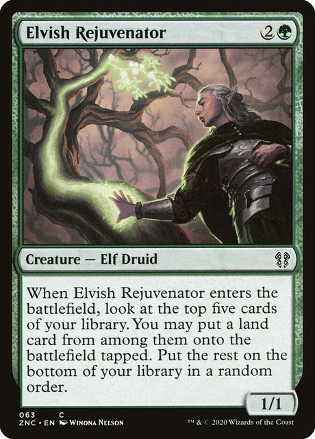 Elvish Rejuvenator (63) - Zendikar Rising Commander (ZNC)