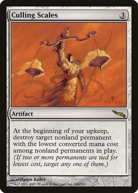 Culling Scales (160) - Mirrodin (MRD)