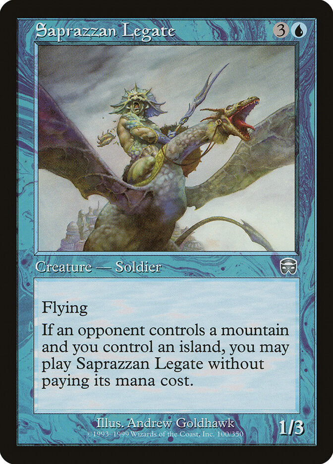 Saprazzan Legate (100) - Mercadian Masques (MMQ)