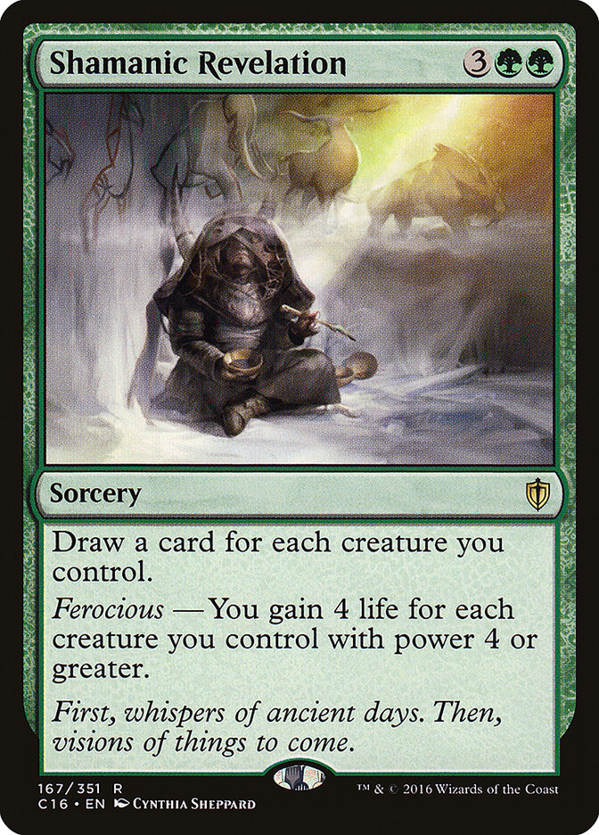 Shamanic Revelation (167) - Commander 2016 (C16)