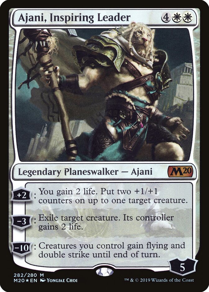 Ajani, Inspiring Leader (282) - Core Set 2020 (M20)