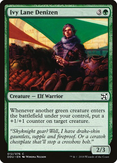 Ivy Lane Denizen (12) - Duel Decks: Elves vs. Inventors (DDU)