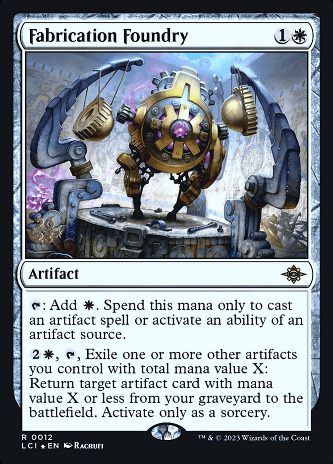 Fabrication Foundry (12s) - The Lost Caverns of Ixalan Promos (PLCI)