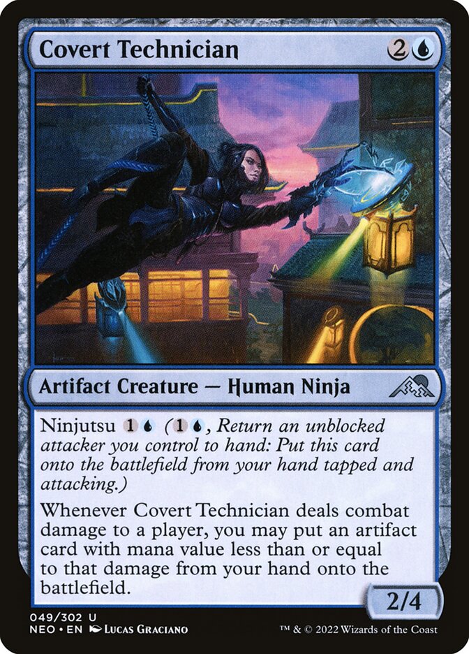 Covert Technician (49) - Kamigawa: Neon Dynasty (NEO)