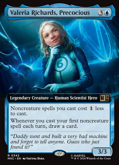Valeria Richards, Precocious (342) - Marvel Super Heroes Commander (MSC)