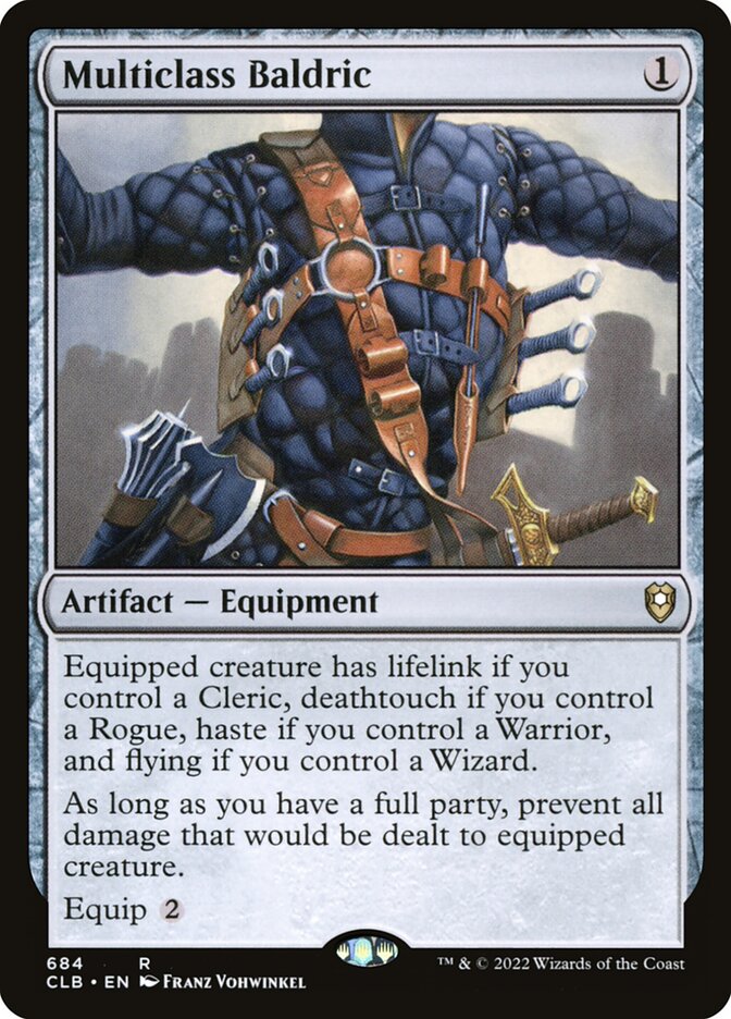 Multiclass Baldric (684) - Commander Legends: Battle for Baldur's Gate (CLB)