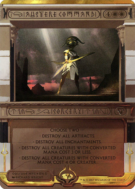 Austere Command (1) - Amonkhet Invocations (MP2)