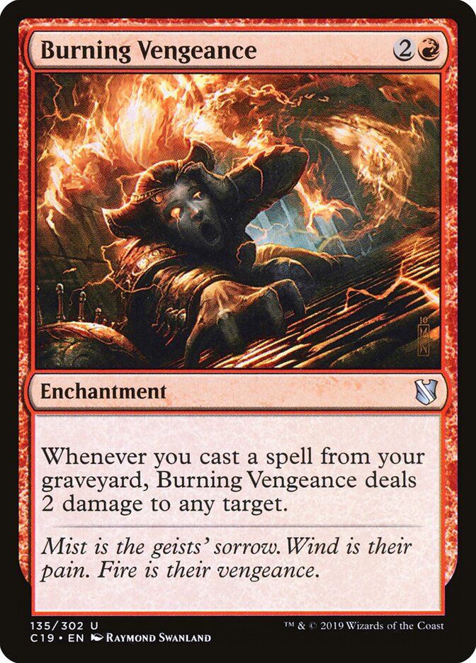 Burning Vengeance (135) - Commander 2019 (C19)