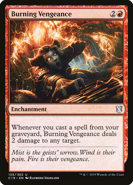 Burning Vengeance (135) - Commander 2019 (C19)