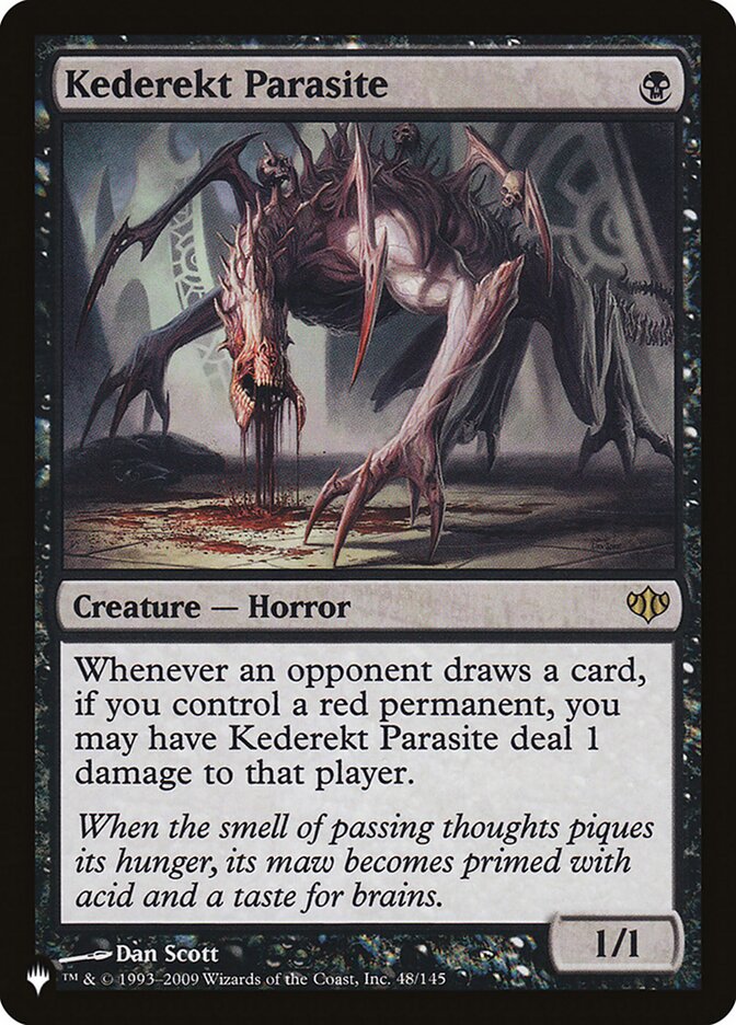 Kederekt Parasite (CON-48) - The List (PLST)