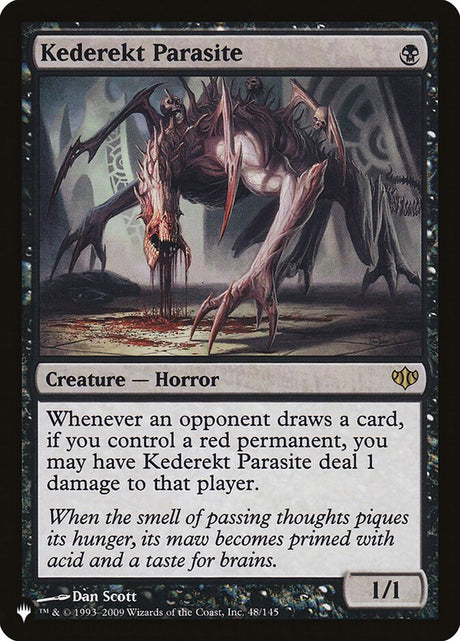 Kederekt Parasite (CON-48) - The List (PLST)