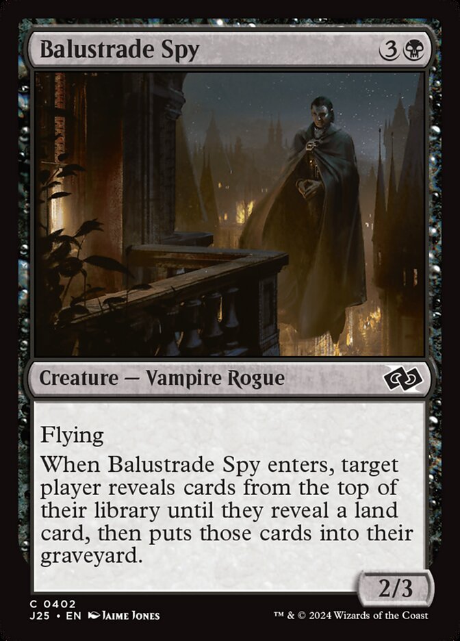 Balustrade Spy (402) - Foundations Jumpstart (J25)