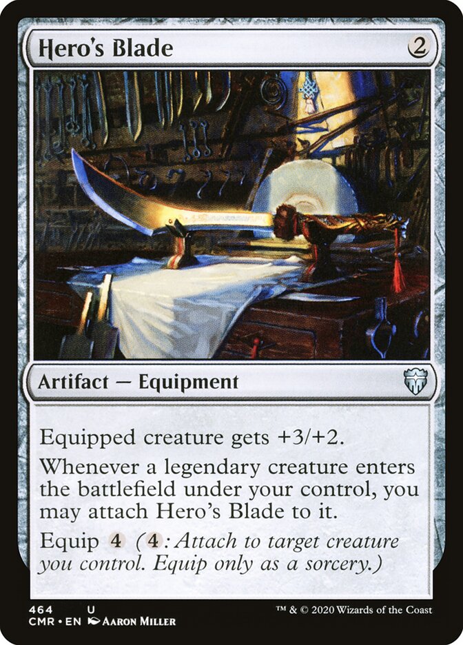 Hero's Blade (464) - Commander Legends (CMR)