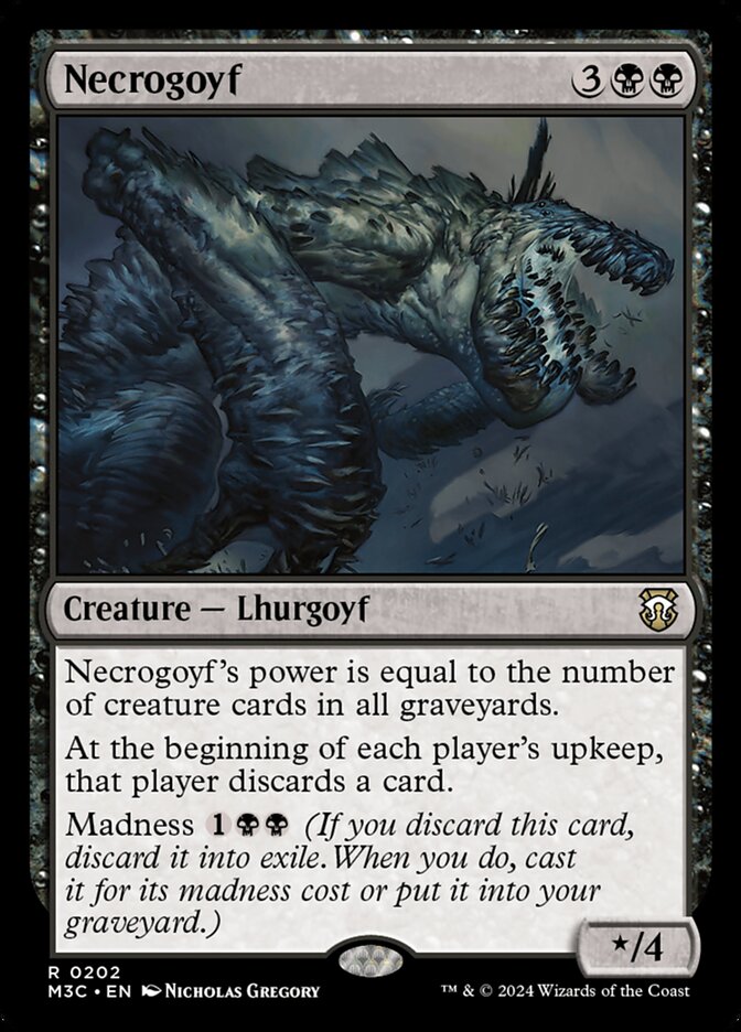 Necrogoyf (202) - Modern Horizons 3 Commander (M3C)