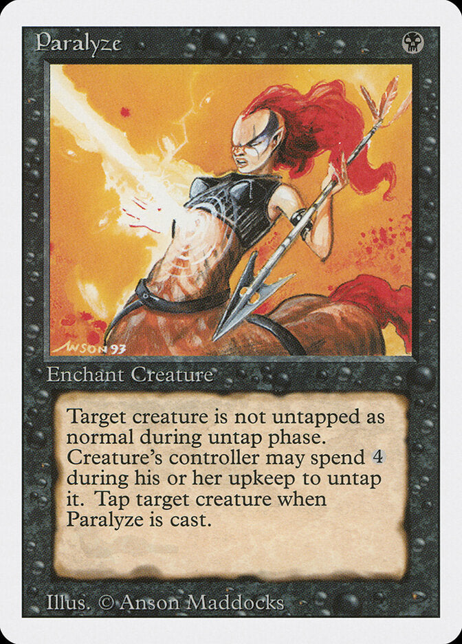 Paralyze (121) - Revised Edition (3ED)
