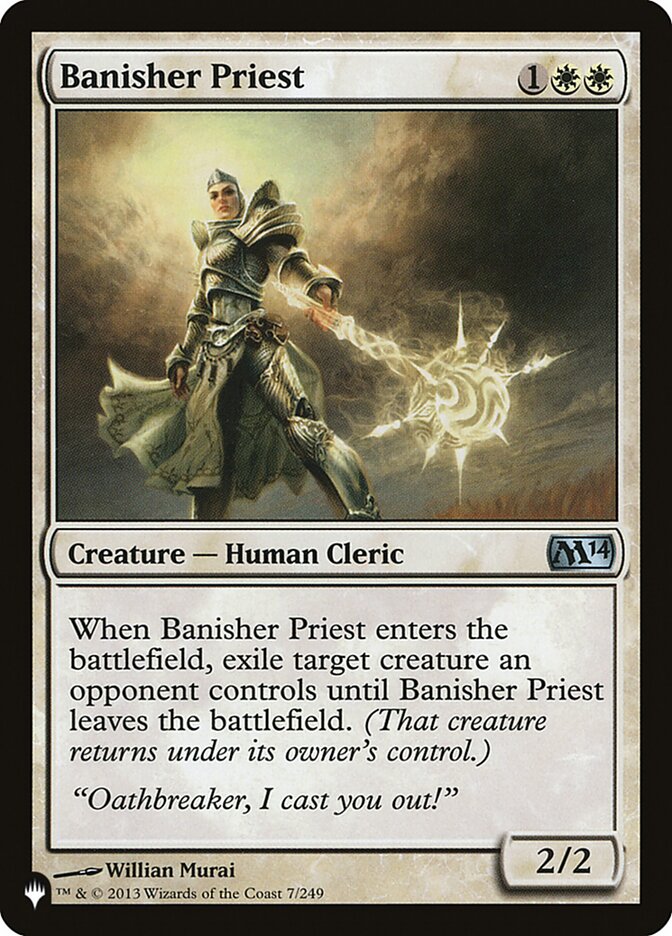 Banisher Priest (M14-7) - The List (PLST)