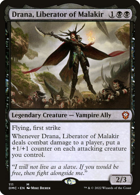 Drana, Liberator of Malakir (111) - Dominaria United Commander (DMC)