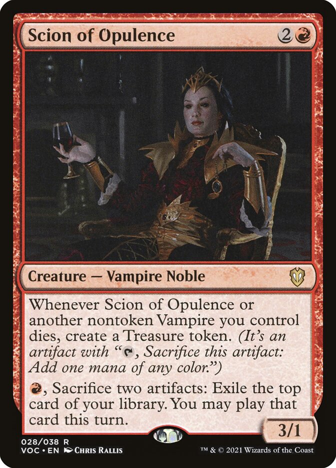 Scion of Opulence (28) - Crimson Vow Commander (VOC)
