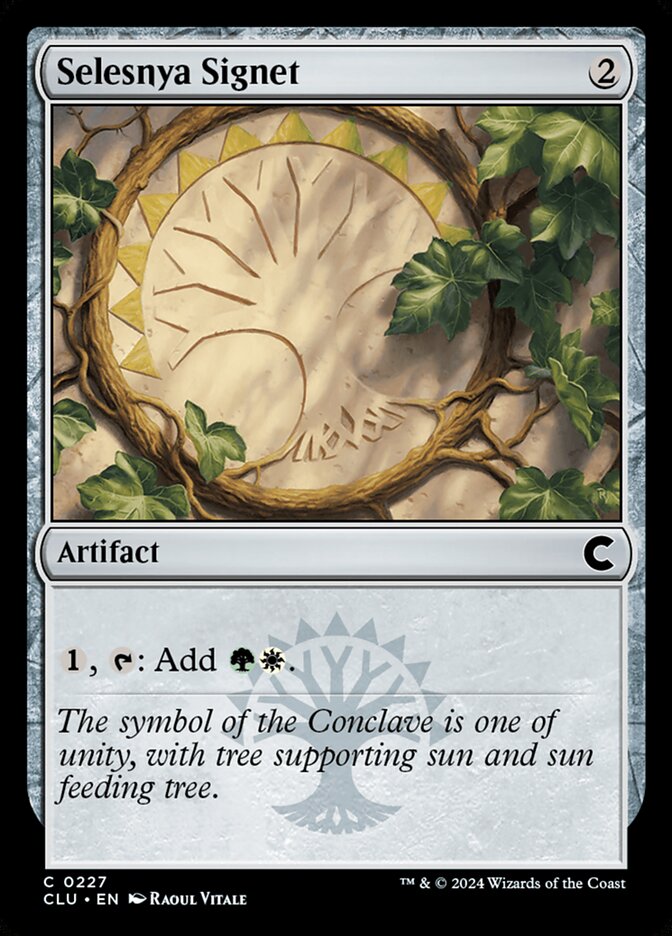 Selesnya Signet (227) - Ravnica: Clue Edition (CLU)