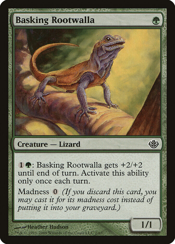 Basking Rootwalla (2) - Duel Decks: Garruk vs. Liliana (DDD)