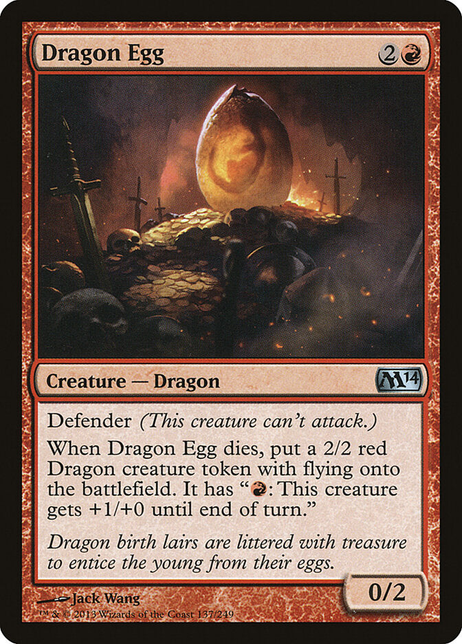 Dragon Egg (137) - Magic 2014 (M14)