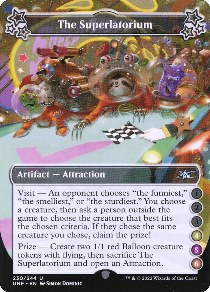 The Superlatorium (230f) - Unfinity (UNF)