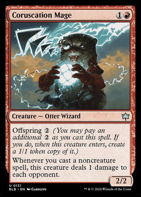 Coruscation Mage (131) - Bloomburrow (BLB)