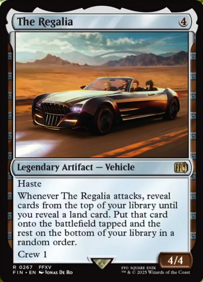 The Regalia (267) - [Foil] Final Fantasy (FIN)