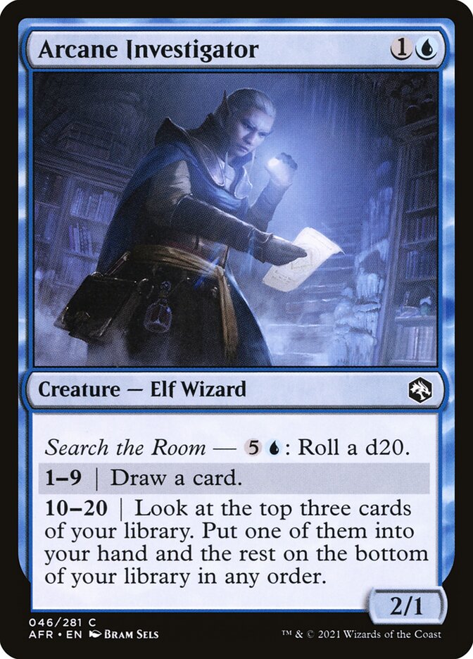 Arcane Investigator (46) - Adventures in the Forgotten Realms (AFR)