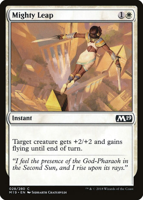 Mighty Leap (28) - Core Set 2019 (M19)
