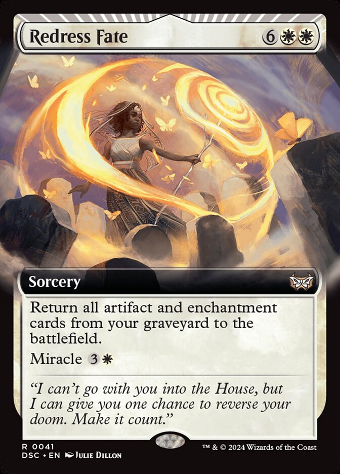 Redress Fate (41) - Duskmourn: House of Horror Commander (DSC)