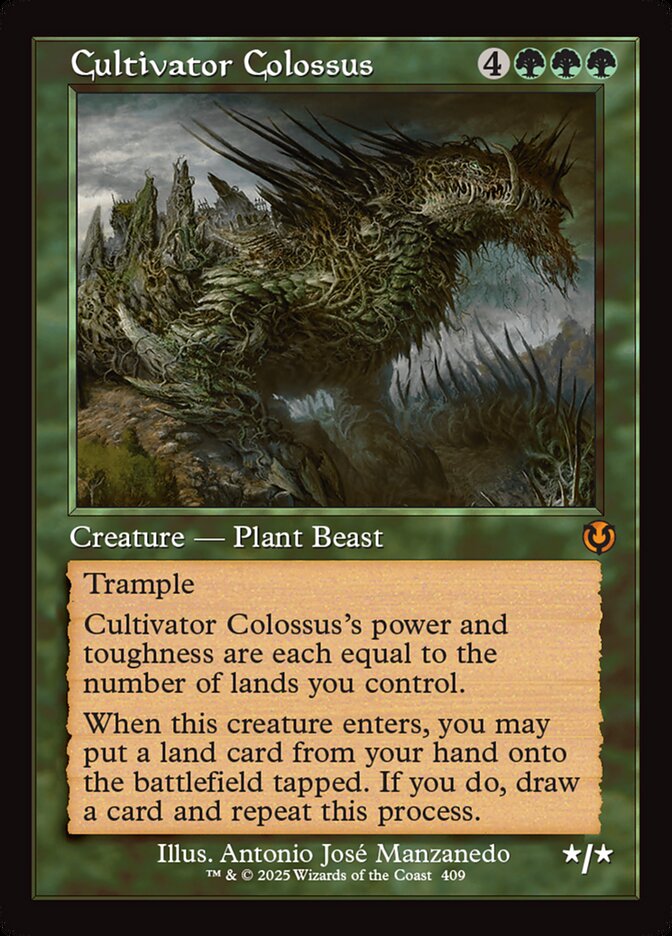 Cultivator Colossus - [Foil, Retro Frame] Innistrad Remastered (INR)