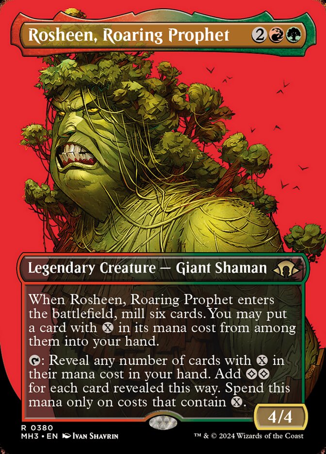 Rosheen, Roaring Prophet - [Borderless] Modern Horizons 3 (MH3)