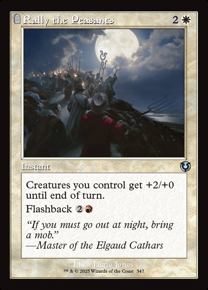 Rally the Peasants (347) - Innistrad Remastered (INR)