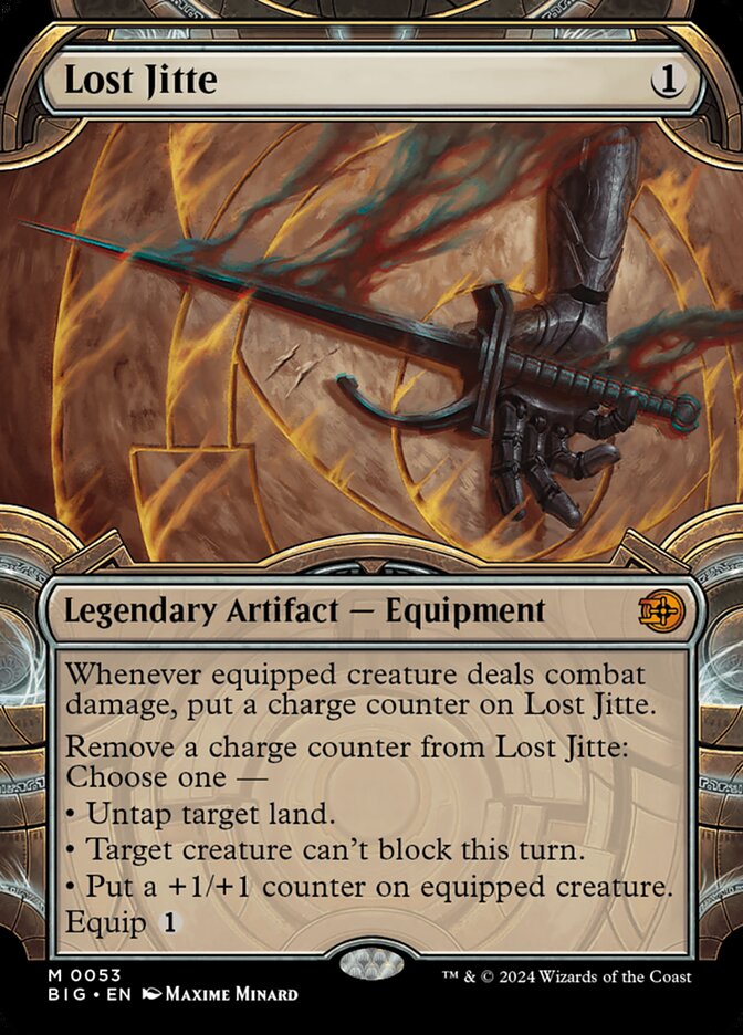 Lost Jitte - [Foil, Showcase] The Big Score (BIG)
