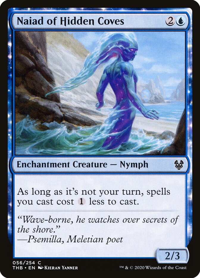 Naiad of Hidden Coves (56) - Theros Beyond Death (THB)