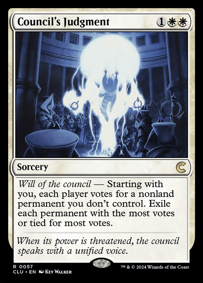 Council's Judgment (57) - Ravnica: Clue Edition (CLU)