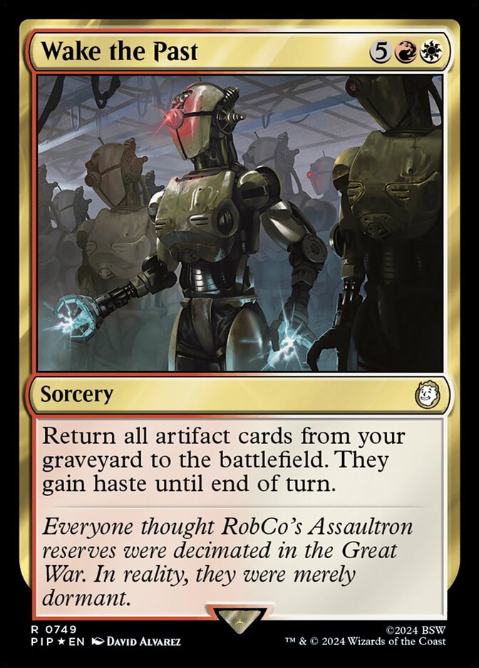 Wake the Past - [Surge Foil] Fallout (PIP)