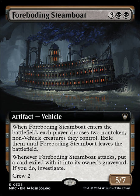 Foreboding Steamboat (338) - Murders at Karlov Manor Commander (MKC)