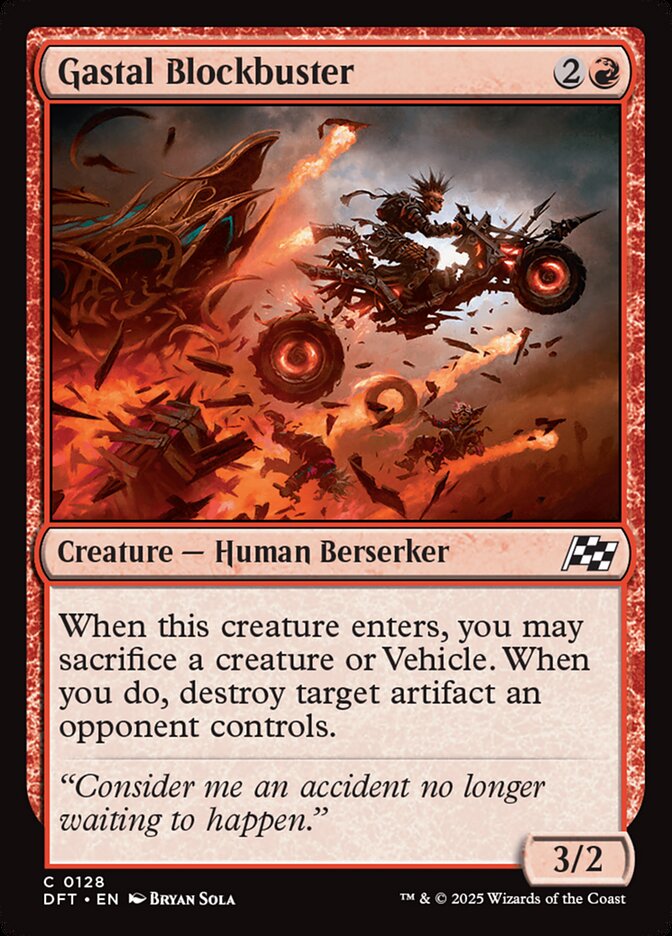 Gastal Blockbuster - [Foil] Aetherdrift (DFT)