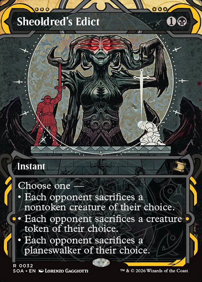 Sheoldred's Edict (32) - Secrets of Strixhaven Mystical Archive (SOA)
