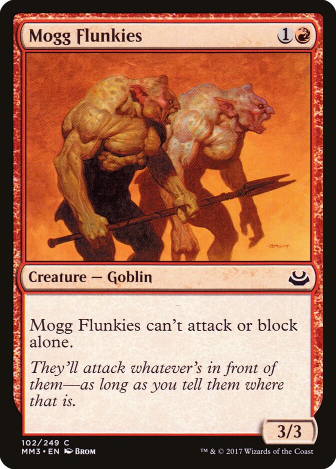 Mogg Flunkies (102) - Modern Masters 2017 (MM3)