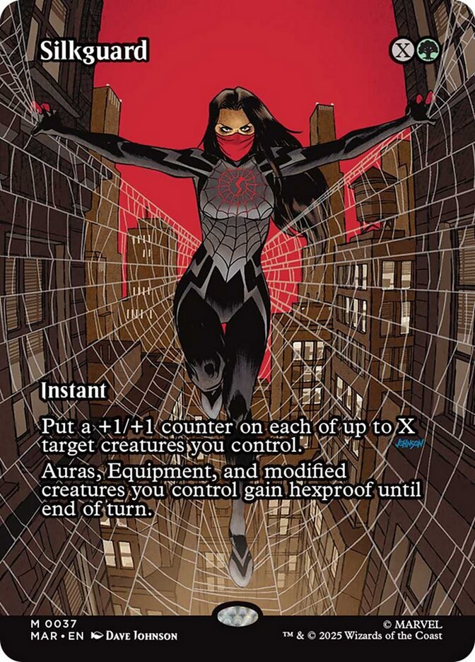 Silkguard (37) - [Borderless] Marvel Universe (MAR)