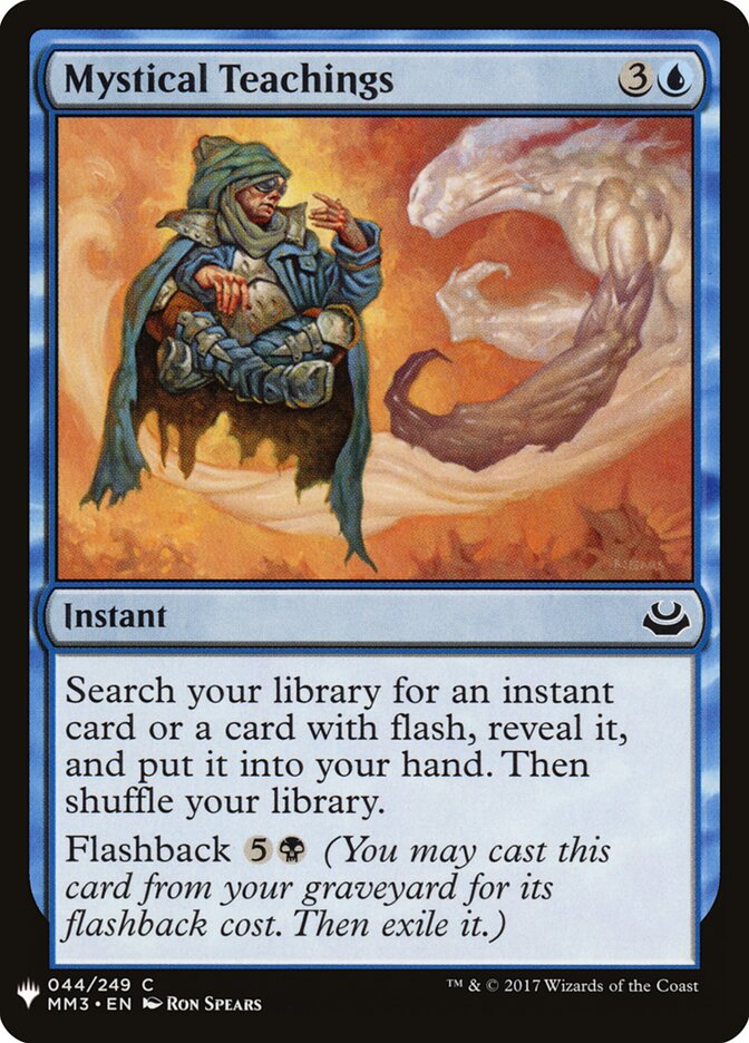 Mystical Teachings (MM3-44) - The List (PLST)