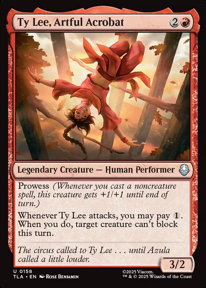 Ty Lee, Artful Acrobat (158) - Avatar: The Last Airbender (TLA)