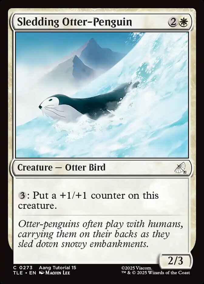 Sledding Otter-Penguin (273) - Avatar: The Last Airbender Eternal (TLE)