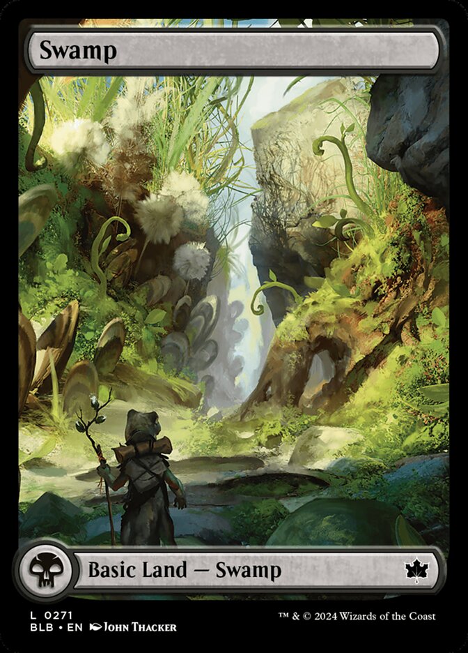 Swamp (271) - [Full Art] Bloomburrow (BLB)